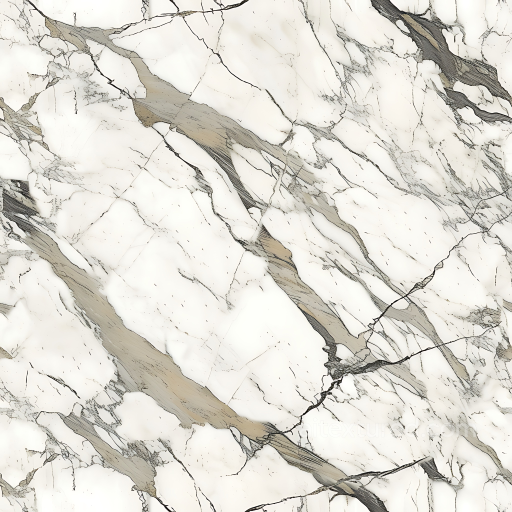 Carrara Gioia White Marble PBR Texture with Bold Veins seamless Marble PBR texture