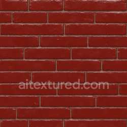 seamless Polished Painted Brick Texture Seamless texture 8k free download PBR