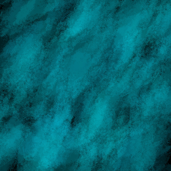 Watercolor Featuring Teal and Black Brush Strokes seamless PBR texture preview