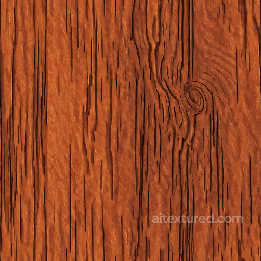 Rustic Distressed Wood Planks PBR Texture with Deep Grain and Knots seamless Wood PBR texture