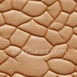 seamless Seamless 3D PBR Texture of Large Pebbled Grain Brown Leather with Natural Wrinkles texture 8k free download PBR