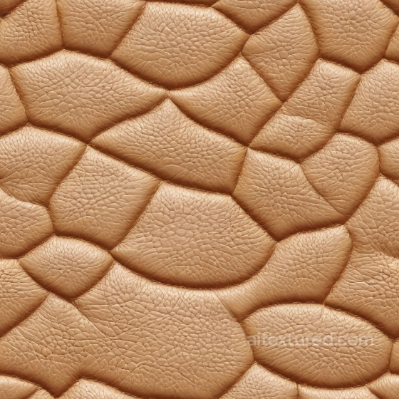 Large Pebbled Grain Brown Leather Seamless Texture with Natural Wrinkles Leather texture preview