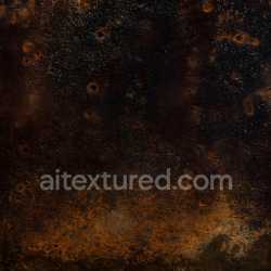 seamless Seamless 3D PBR Rusty Metal Texture Featuring Corrosion and Cracked Holes texture 8k free download PBR