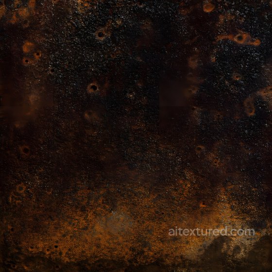Rusty Metal Texture Featuring Corrosion and Cracked Holes Rust texture preview