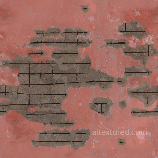 Rebar Concrete Painted - Old Rebar Concrete Concrete Painted Crumbling seamless Concrete PBR texture