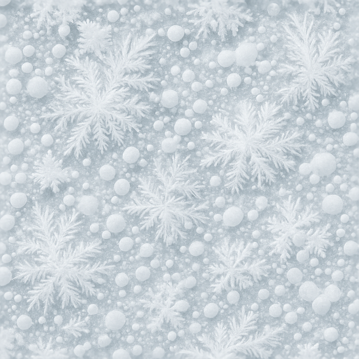 Frozen Spray With Icy Rime And Frozen Droplets Surface seamless PBR texture preview