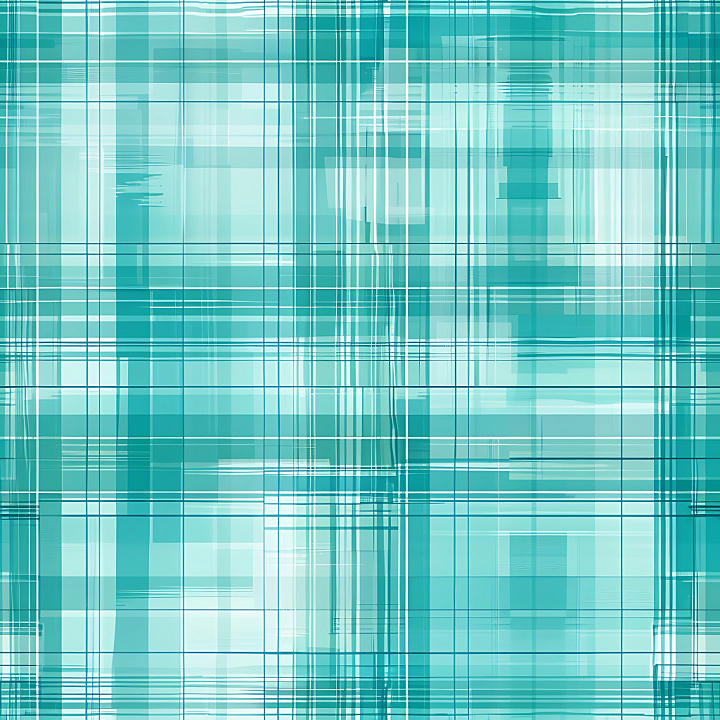 Teal Plaid Metal Panel with Grid Lines seamless PBR texture preview