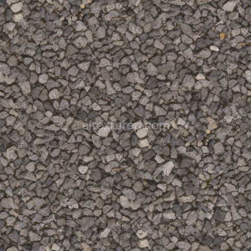 Archviz Dirt Floor Gravel Ground Pebbles Rocks — Seamless PBR Texture
