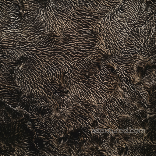 Wrinkled and Textured Dark Brown Leather PBR Texture seamless Leather PBR texture