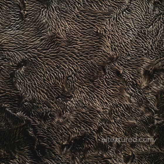 Wrinkled and Textured Dark Brown Leather PBR Texture Leather texture preview