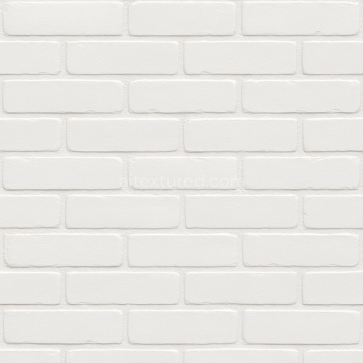 Seamless painted brick 3d texture pbr 8k smooth colorful facade wall surface