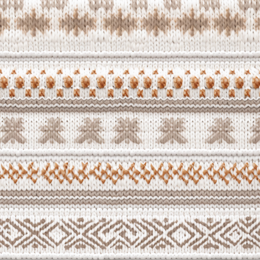 Cozy Knitted Wool Texture with Winter Patterns seamless All Christmas Digital paper PBR texture