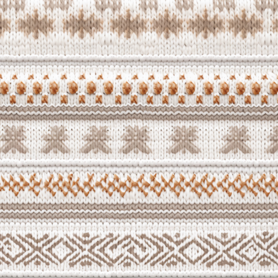 Cozy Knitted Wool Texture with Winter Patterns All Christmas Digital paper texture preview
