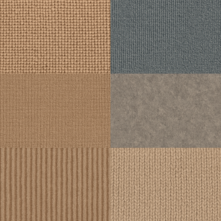 Rough Fabric Surface With Woven Textile Details seamless PBR texture preview