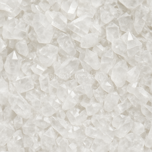 Seamless 3d texture pbr 8k quartz crystal lattice natural crystal photorealistic