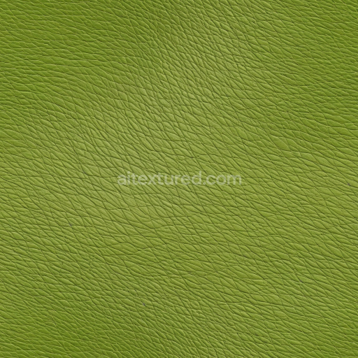 Seamless 3D Pebbled Green Leather PBR Texture with Fine Grain Detail