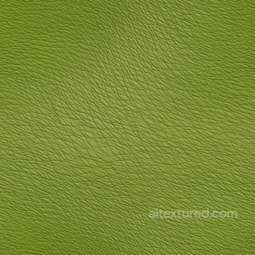 Pebbled Green Leather PBR Texture with Fine Grain Detail seamless Leather PBR texture