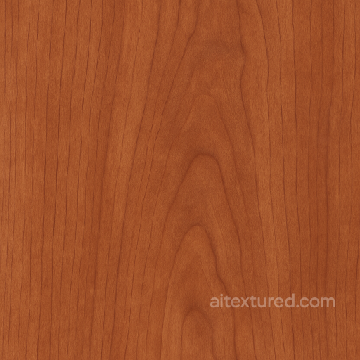 Cherry Wood With Satin Finish And Fine Grain For Furniture seamless Furniture wood PBR texture