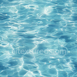 seamless Seamless 3D Clear Pool Water PBR Texture Featuring Subtle Wave Ripples and Bright Light Reflections texture 8k free download PBR