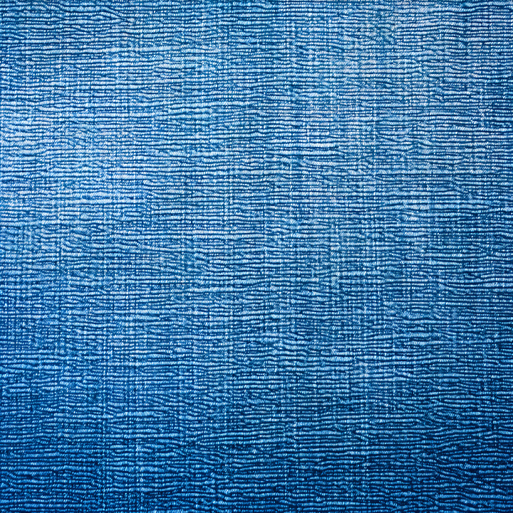 Cracked Denim Fabric In Deep Blue With Fine Fissures seamless PBR texture preview