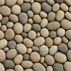seamless Seamless 3d texture pbr 8k pebble river rock natural stone smooth stone polished stone texture 8k free download PBR