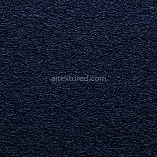 Seamless 3D Felt PBR Texture Featuring Dense Dark Blue Wool-like Surface