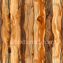 seamless Seamless 3D PBR Texture of Natural Knotted Wood Planks with Warm Grain Variations texture 8k free download PBR