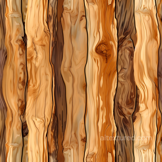 Natural Knotted Wood Planks Seamless Texture with Warm Grain Variations Wood texture preview