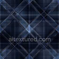 seamless Seamless Blue Plaid Pattern 3D PBR Texture with Transparent Overlays texture 8k free download PBR