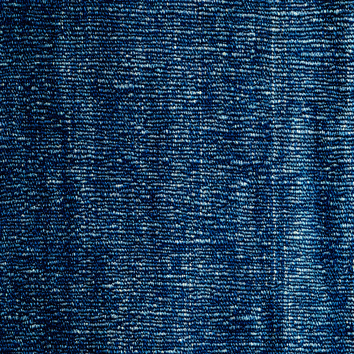 Cracked Denim Fabric in Blue with Worn Weave Pattern seamless PBR texture preview