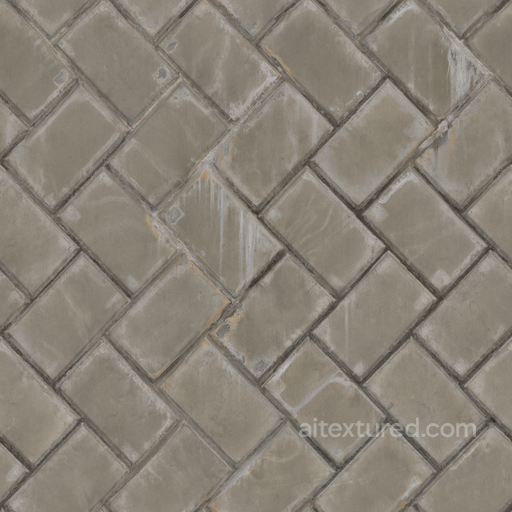 Herringbone Concrete seamless Concrete PBR texture