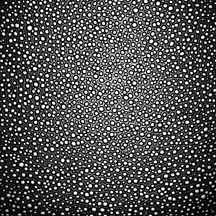 Skin Featuring Highly Porous Black and White Surface with Detailed Orga… seamless PBR texture preview