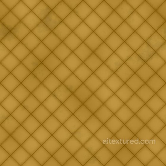 Yellow Padded Jacket and Bubble Coat Texture | Free PBR Fabric texture preview