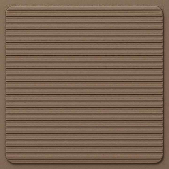 Grooved Plastic Furniture Surface With Earth Tones And Semi Matte Finish seamless PBR texture preview
