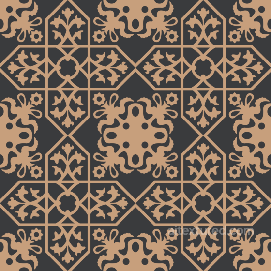Boho Fabric Texture with Geometric Floral Pattern Boho Seamless texture preview