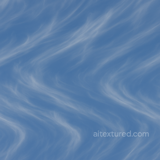 Clouds - Airy Cirrus Feathery Cloud Streaks Surface texture preview