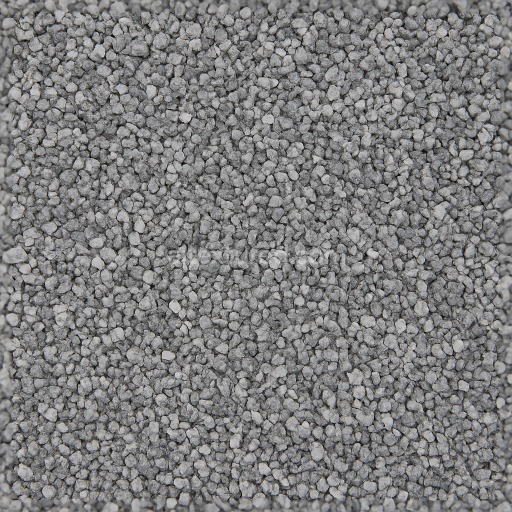 Seamless 3d texture pbr 8K of gravel floor with granite gravel and mixed stone chips
