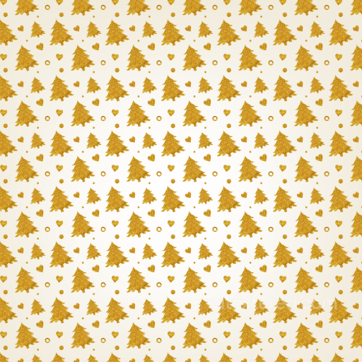 Christmas Glitter Texture of Gold Glitter Christmas Tree Pattern on Light Background seamless Christmas glitter PBR texture