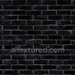 seamless Seamless 3D PBR Cracked Dark Brick Wall Texture with Rough Damaged Surface texture 8k free download PBR