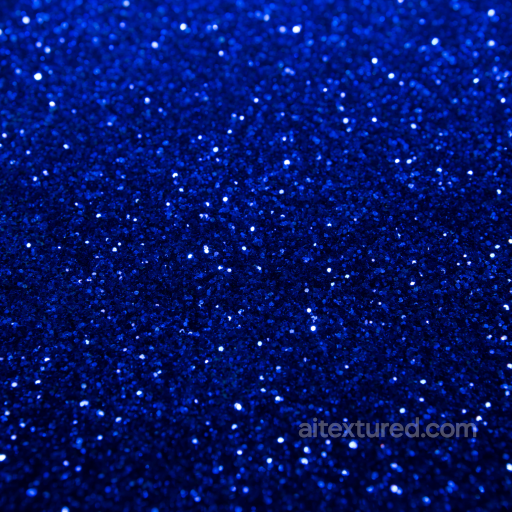 Sparkling Blue Glitter Seamless Texture with Fine Grain seamless Glitter PBR texture