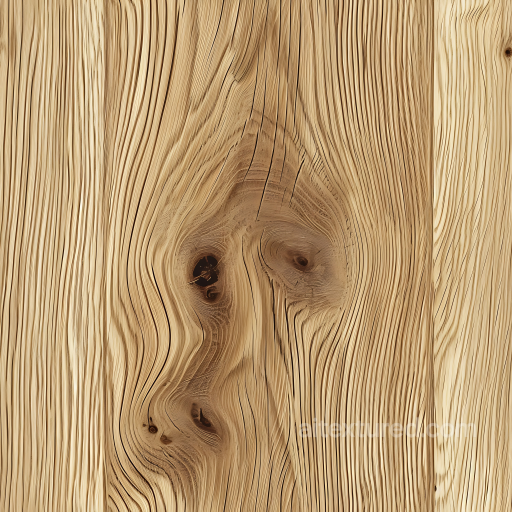 Light Pine Wood Texture with Distinctive Knots and Grain seamless Wood PBR texture