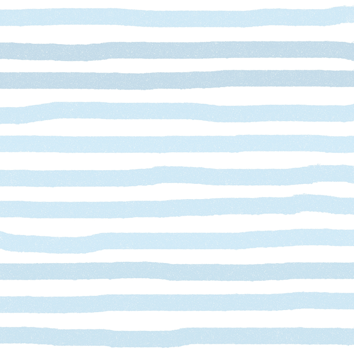 Watercolor Striped Fabric in Soft Blue and White seamless PBR texture preview