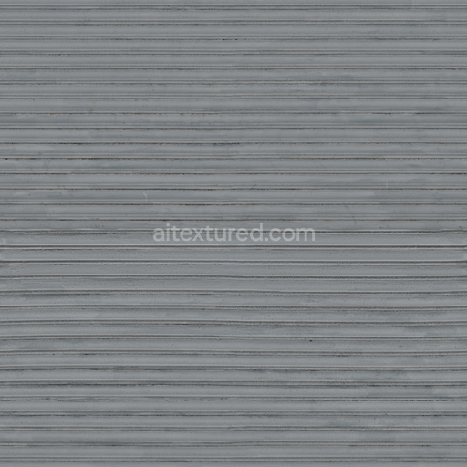 Painted Metal — Metal Shutter Scratched Discolored Painted — PBR seamless 3D texture
