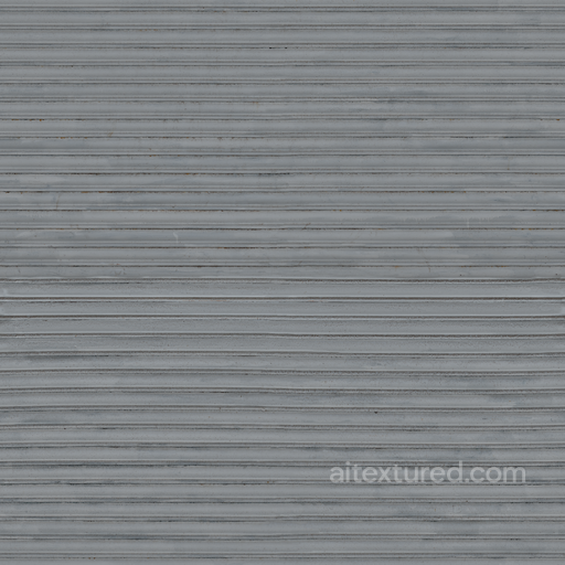 Painted Metal - Metal Shutter Scratched Discolored Painted seamless Metal PBR texture