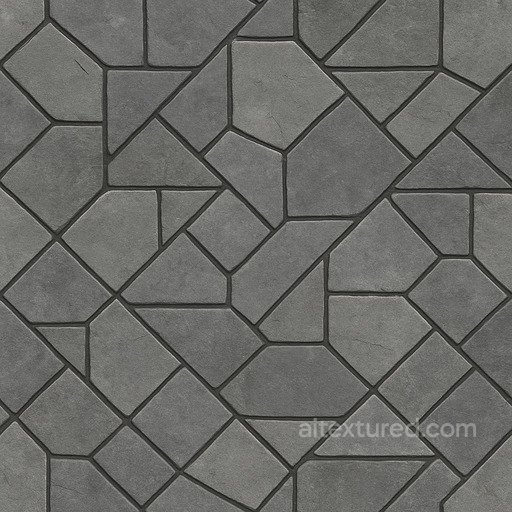 Geometric Stone Floor Seamless Texture seamless Flooring PBR texture