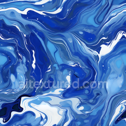 seamless Seamless 3D Blue and Silver Marble PBR Texture with Fluid Veining texture 8k free download PBR