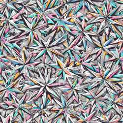 seamless Seamless 3D PBR Graffiti Texture Featuring Abstract Colorful Starburst Patterns texture 8k free download PBR