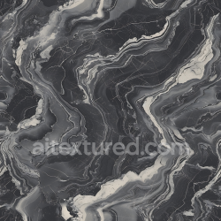 seamless Seamless 3D Elegant Charcoal Gray Marble PBR Texture with Bold Flowing Veins texture 8k free download PBR