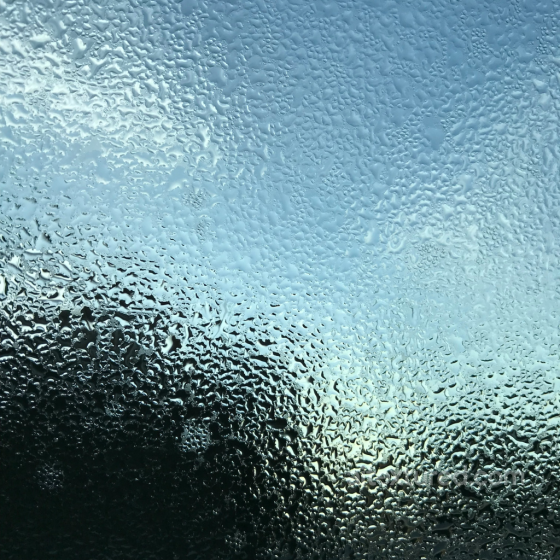 Detailed Condensation Water Drops Texture on Glass Surface Glass texture preview