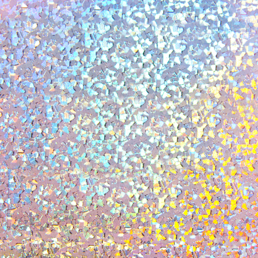Seamless 3D PBR Texture of Iridescent Metallic Glitter Pattern
